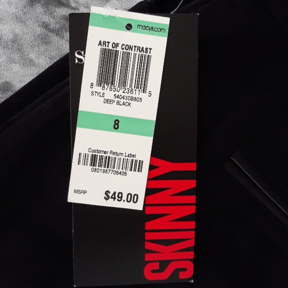 Style&Co. Black Skinny Pants - Picture 3 of 8